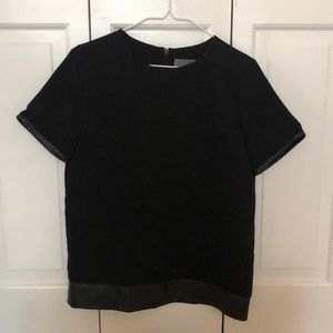 Wells Grace black blouse